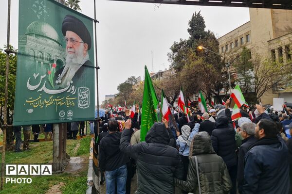 راهپیمایی روز قدس در شیراز