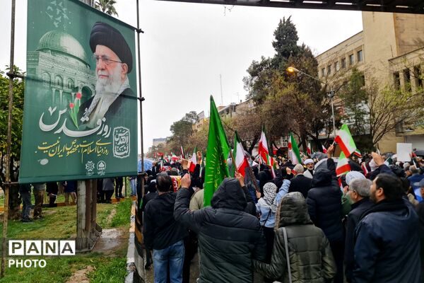 راهپیمایی روز قدس در شیراز