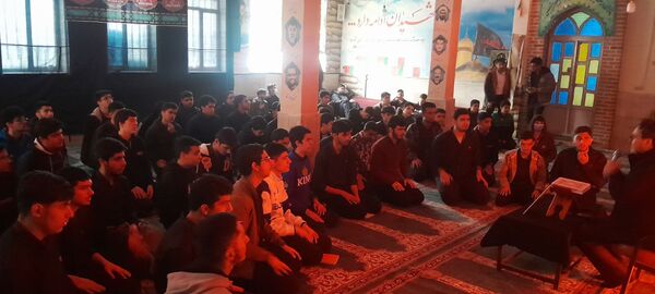 مراسم سوگواری شهادت حضرت زهرا(س) در شهیدستان انقلاب اسلامی 