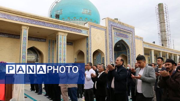 برگزاری با شکوه نماز عید فطر در صفادشت ملارد 