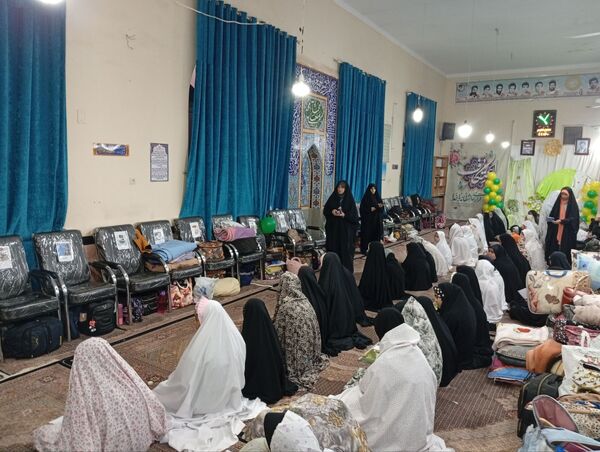 برگزاری مراسم اعتکاف در مسجد اعظم دارالقرآن امام خمینی نیشابور 
