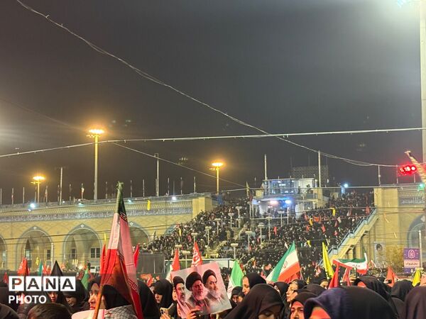 تکرار حماسه در وداع با شهید ایران