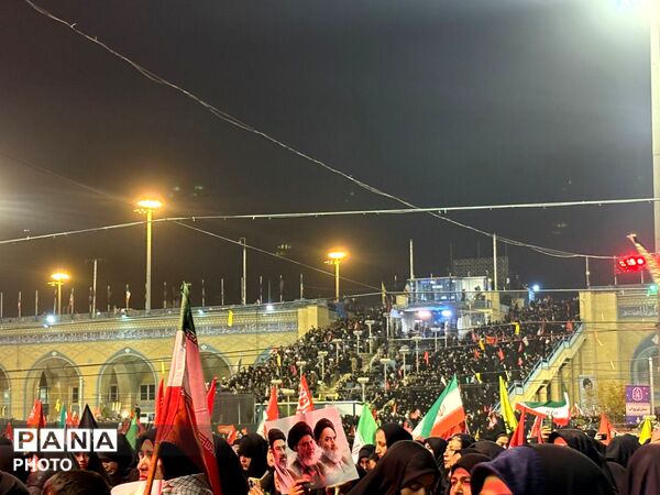 تکرار حماسه در وداع با شهید ایران