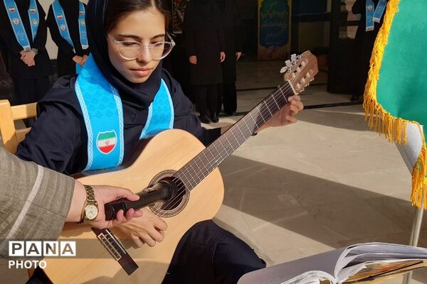 آغاز فصل تازه تعلیم و تربیت در مدرسه‌ای نو؛ افتتاح دبیرستان نمونه دولتی مولود کعبه به دست مدیر آموزش‌وپرورش