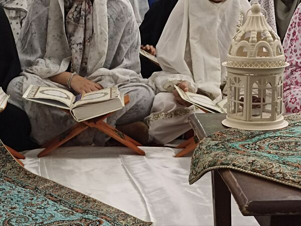  اعتکاف دختران پیشتاز در مسجد منا تبریز