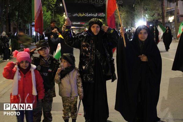 اجتماع مردمی بیعت با رهبر انقلاب در نیشابور 
