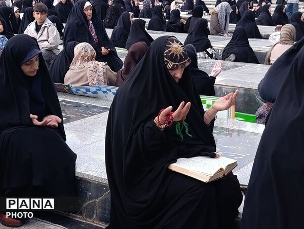 مراسم دعای عرفه در اهر