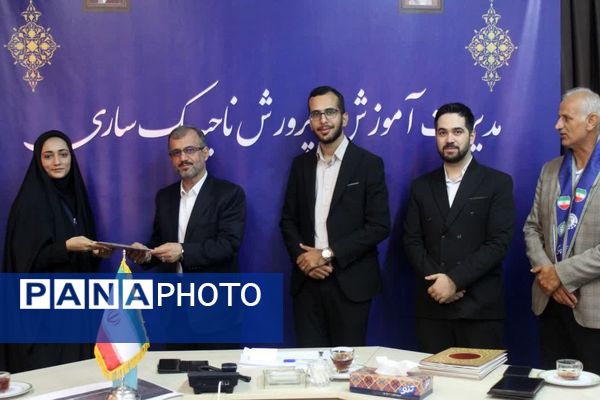 تقدیر از دانش‌آموز خبرنگاران پانا در ساری