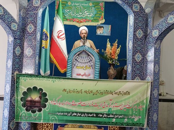 نماز جمعه در شهرستان خلیل آباد 
