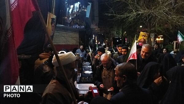 حوزه گلشن میزبان موکب مردمی شد 