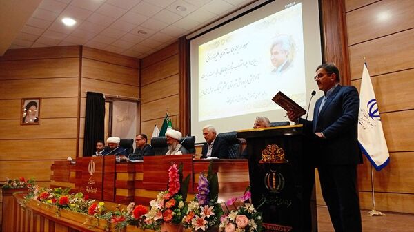 مراسم تودیع و معارفه مدیر آموزش و پرورش کاشمر