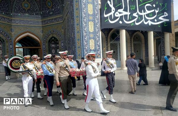 گلباران مزار امیر سپهبد شهید «موسوی» در قم