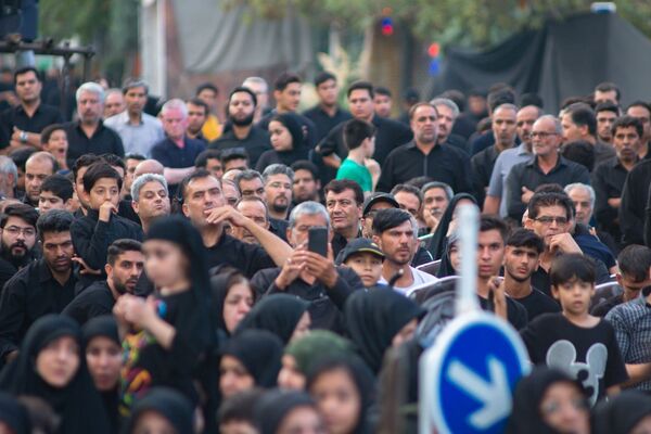 روضه مصور روز عاشورا همراه با مراسم خیمه‌سوزان در مشهد 