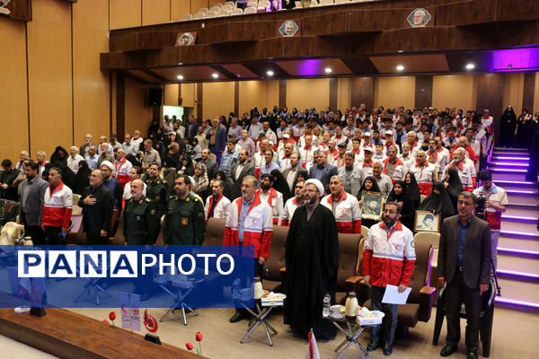 یادواره «سرو سرخ» گرامیداشت ۱۴۰ امدادگر شهید استان قم-1