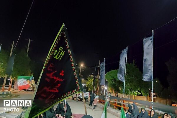 حسینیه شهدای شهر بار، رنگ بوی محرم گرفت به مناسبت ماه عزای آل اللّه