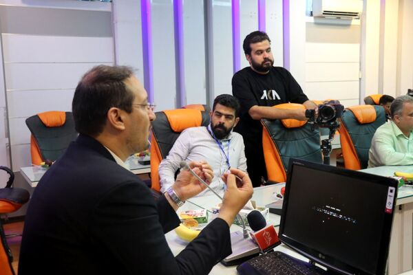 نشست خبری اتاق کنترل وضعیت ستاد انتخابات مشهد 
