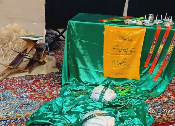 عزاداری و تعزیه خوانی خرابه شام در شهرستان خلیل آباد 