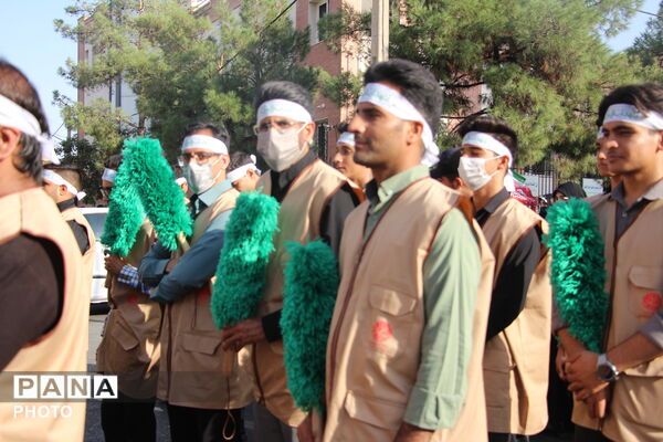 خادمیاران رضوی پای کار ایران
