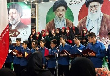  فریادالله‌ اکبر با رهبر جوان در میدان نبرد