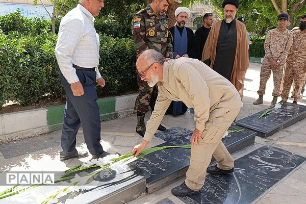 خرمشهرِ خدمت» در شهریار؛ مسئولان با لاله‌های گلزار پیمان بستند
