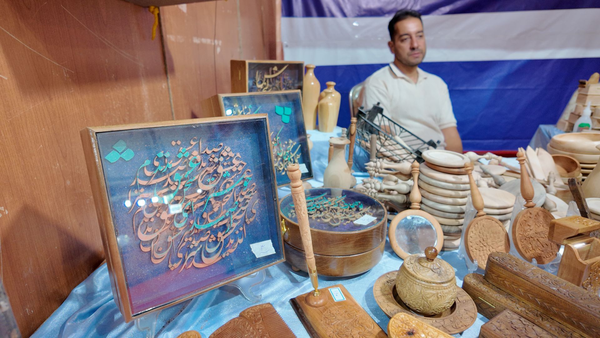  نمایش هنر دست‌های پرتوان در قاب پایانی؛ نگاهی به آخرین روز جشنواره صنایع‌دستی زنجان