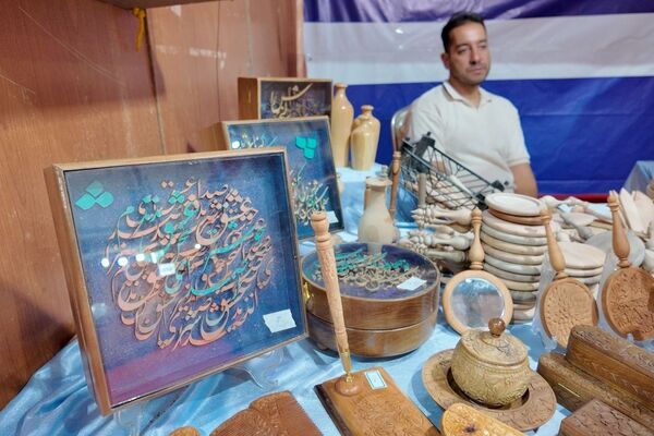  نمایش هنر دست‌های پرتوان در قاب پایانی؛ نگاهی به آخرین روز جشنواره صنایع‌دستی زنجان