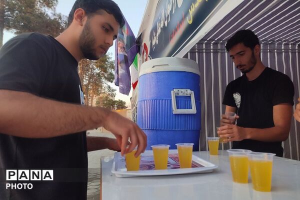 نوجوانان؛ پیشگامان میزبانی از مهمانان مراسم وداع و تشییع پیکر امام امت