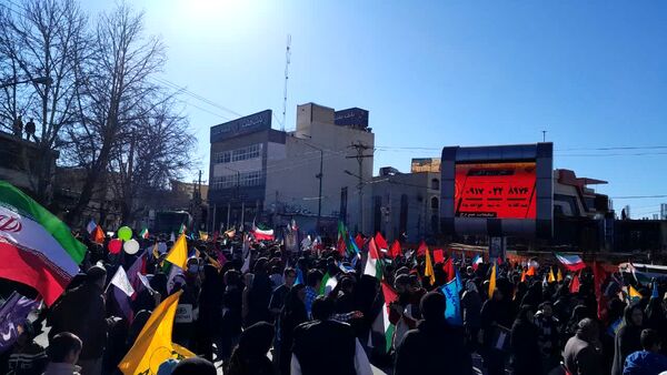 حضور پرشور مردم یاسوج در راهپیمایی ۲۲ بهمن