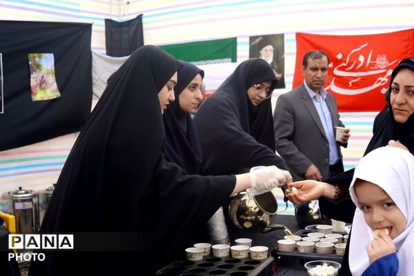 دلنش آموزان گرگانی در سوگ دانش آموزان میناب