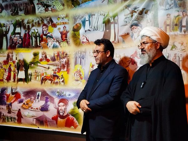 کودکان حسینی در موکب غنچه‌های حضرت علی اکبر(ع)