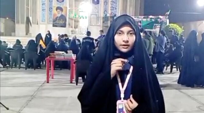 نماز استغاثه و اجرای برپایی یاوران قرآن در مهریز
