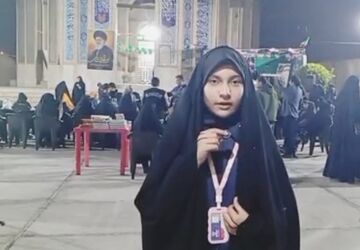 نماز استغاثه و اجرای برپایی یاوران قرآن در مهریز