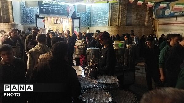 گذری بر چایخانه حضرت فاطمه زهرا در ششمین روز از سال ۱۴۰۵ 