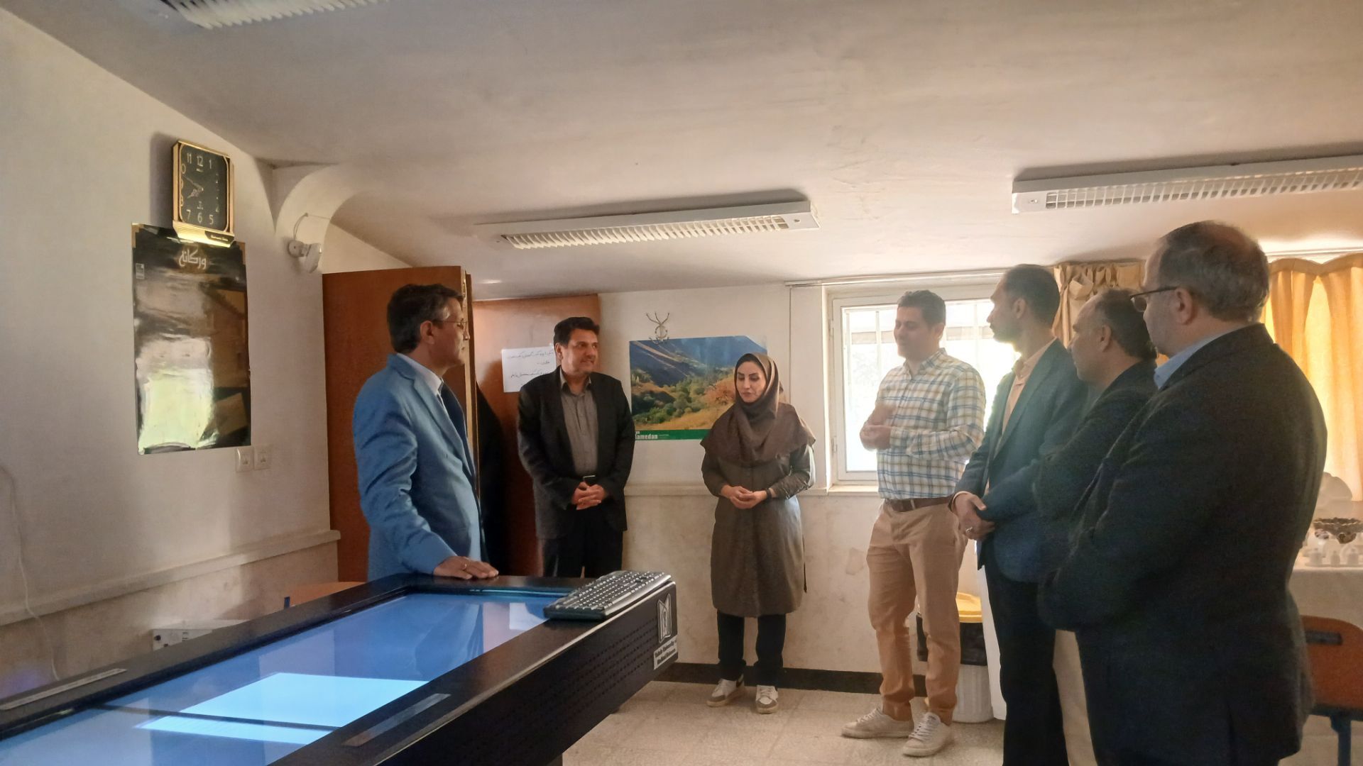 بازدید مدیرکل معاونت آموزش متوسطه از پژوهشسرای ناحیه دو همدان