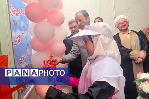 افتتاح ۱۱پروژه ورزشی ؛ طرح میدان همدلی در آباده