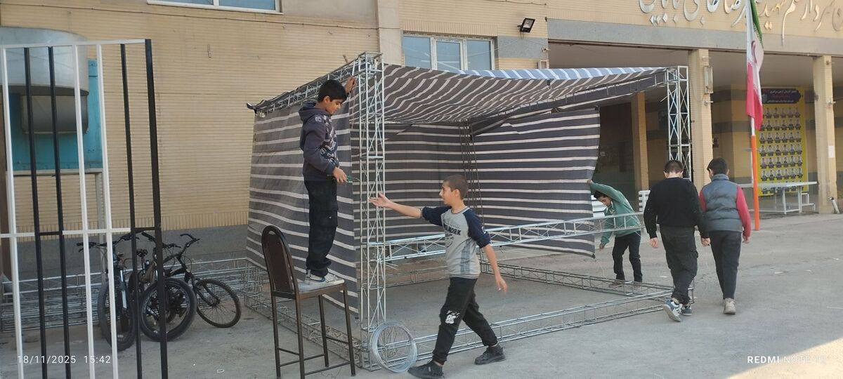 هیئت مشکات، آماده برگزاری مراسم عزاداری شهادت حضرت زهرا (س) شد