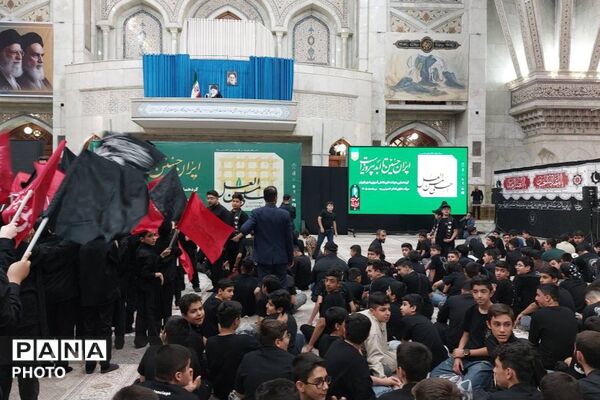 دانش‌آموزان منطقه ۵ تهران در سوگواره «احلی من العسل» گرد هم آمدند