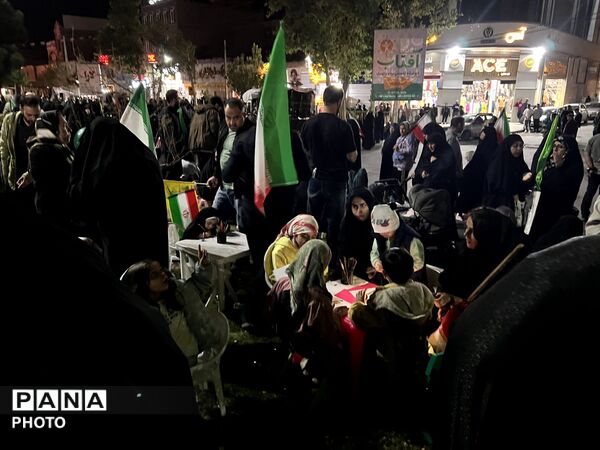 برپایی موکب پاتوق «نوجوان مبارز» در ساوجبلاغ 