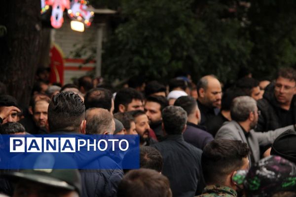 مراسم تشییع شهدای خدمت در تبریز 