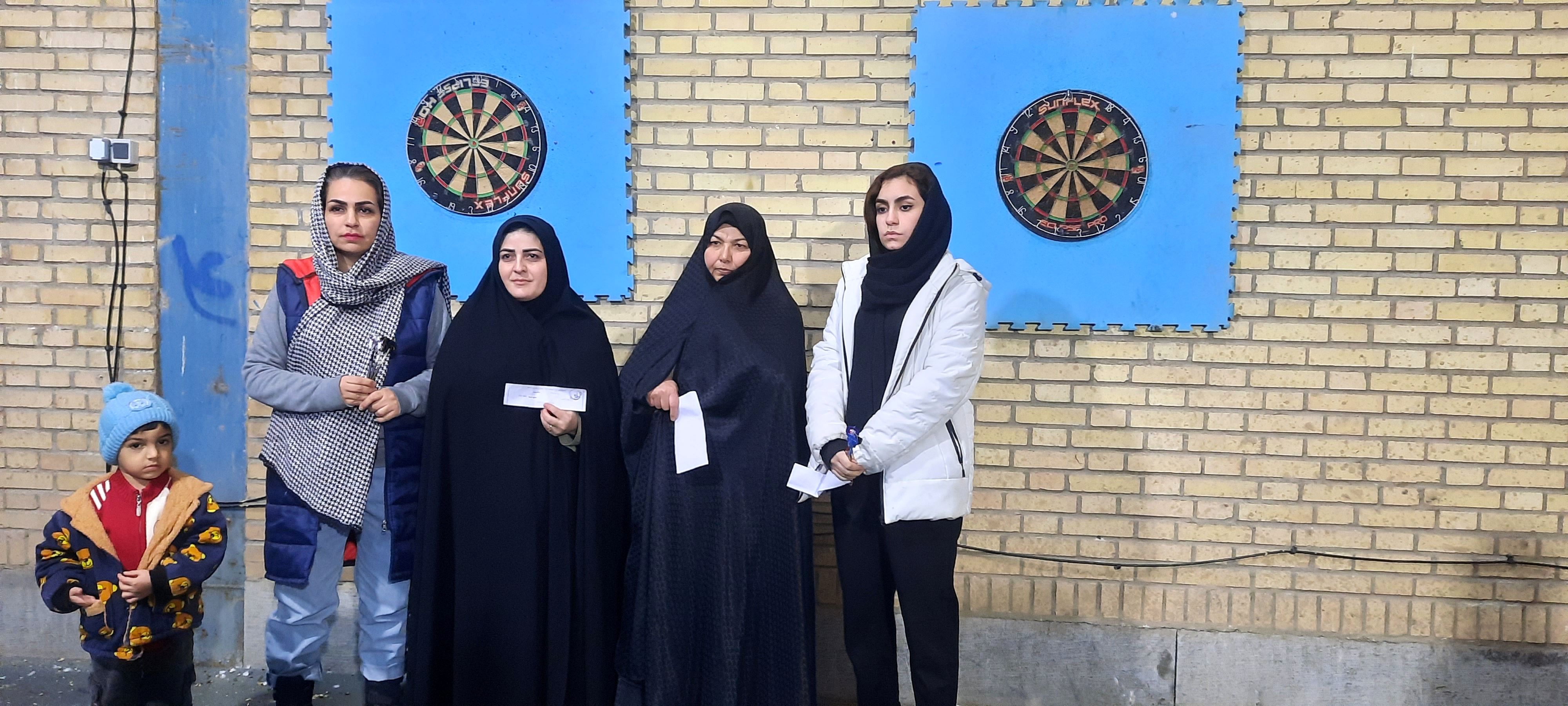 مسابقات دارت در سالن تختی شهرستان سملقان