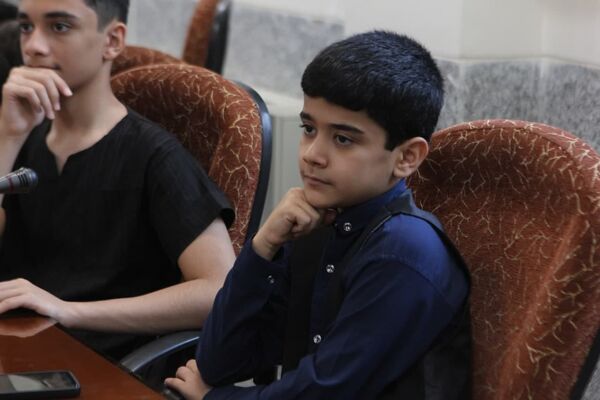 تجلیل از دانش‌آموز خبرنگاران پانا کاشان