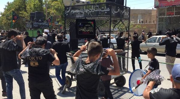 عزاداری عاشورا حسینی در نیشابور