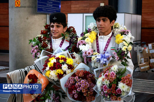 بازگشت کاروان ورزشی تیم‌های ملی دانش‌آموزی ایران از مسابقات ژیمنازیاد جهانی ۲۰۲۴ بحرین