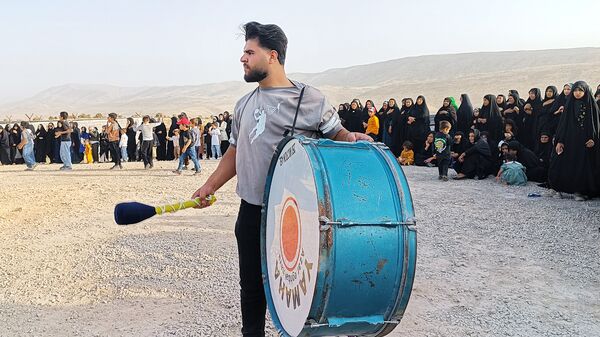 مراسم تاسوعای حسینی در شهرستان مارگون 