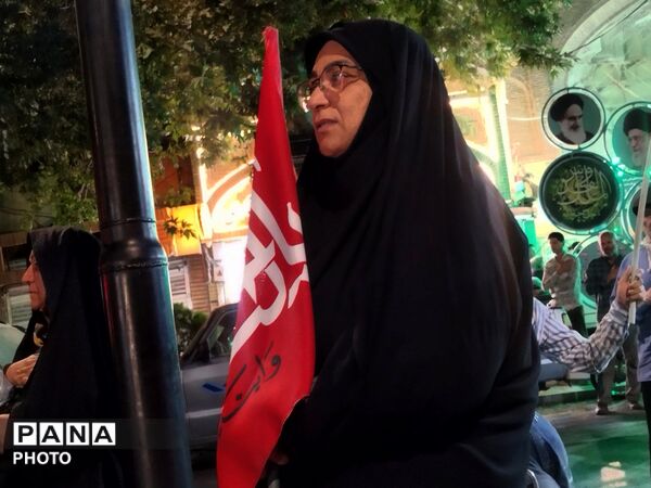 دویست و چهارمین شب از شهادت رهبر امت اسلام در حسینیه امام خمینی شهرستان نیشابور 