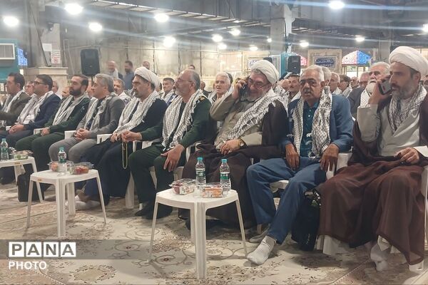 همایش تجلیل و تکریم پیشکسوتان و ایثارگران دفاع مقدس در مصلی نسیم‌شهر 