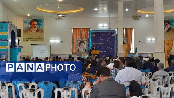 مراسم تکریم و معارفه امام جمعه میان‌جلگه با حضور مسئولان برگزار شد