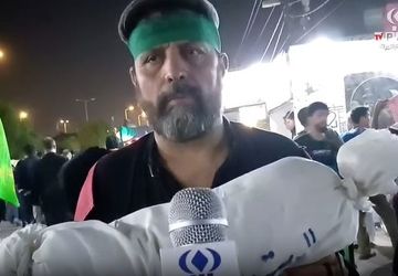 روایت دانش‌‌آموزی از دلدادگی‌های مسیر عاشقی؛ حمایت زائران امام حسین(ع) از مردم مظلوم فلسطین/ قسمت چهارم