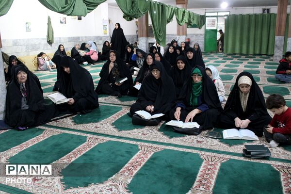 محفل انس با قرآن مسجد پنج تن آل عبا سملقان