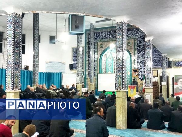 برگزاری مراسم شهرستانی به‌مناسبت تدفین شهیدان نصرالله و صفی‌الدین در شهرستان فیروزکوه